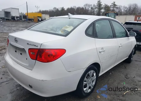 2010 Hyundai Elantra Gls from USA, damaged, VIN KMHDU4AD9AU079558